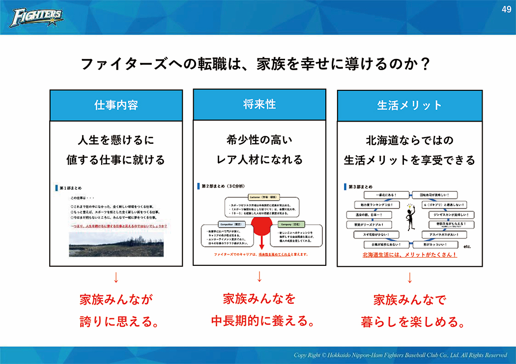 メッセージに広がりを持たせるような表現も必