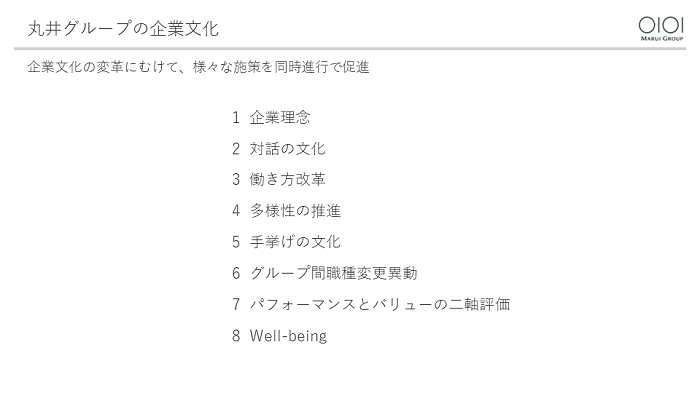 丸井グループの企業文化